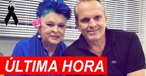 Muere la madre del cantante Miguel Bosé a los 89 años a causa de neumonía
