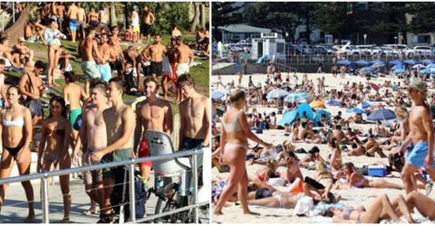 En este país miles de ciudadanos ignoran el peligro del coronavirus y disfrutan de la playa