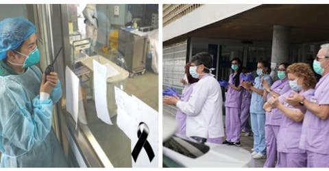 Le rinden homenaje a la primera enfermera que muere por coronavirus en su país