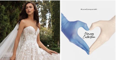 Pronovias crea una colección para donar vestidos a las mujeres que luchan contra el coronavirus