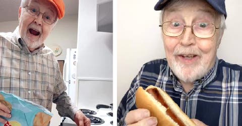 A los 81 años se convierte en una celebridad desde que se graba preparando sus meriendas