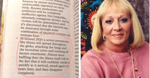 Una vidente predijo la pandemia del coronavirus en el año 2008 en uno de sus libros