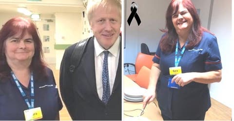 La enfermera que posó junto a Boris Johnson en el hospital pierde la vida por coronavirus 