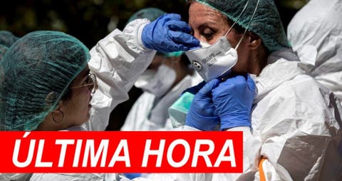 76 sanitarios se contagian de COVID-19 tras usar las mascarillas defectuosas del gobierno