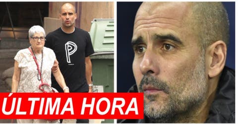 Pep Guardiola confirma la muerte de su madre por coronavirus a través de un comunicado