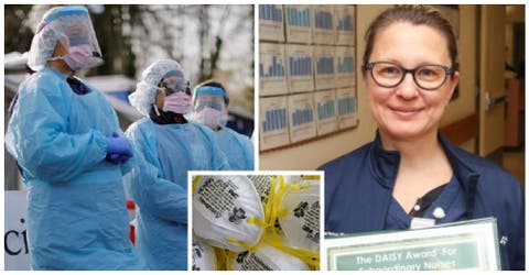 Sancionan a la enfermera que distribuyó equipos de protección donados ante la pandemia