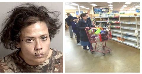 Una mujer lame decenas de productos en el supermercado para contagiar a otros de COVID-19