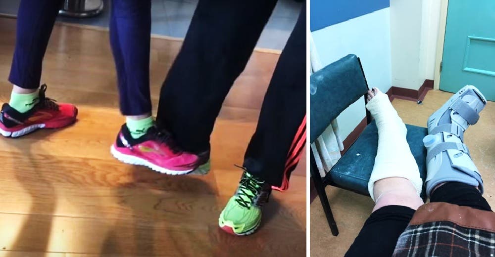 Termina con los 2 tobillos fracturados y los ligamentos desgarrados al hacer un baile de TikTok Termina con los 2 tobillos fracturados y los ligamentos desgarrados al hacer un baile de TikTok