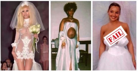 Los 20 vestidos de novia que rompen todos los esquemas de «buen gusto»