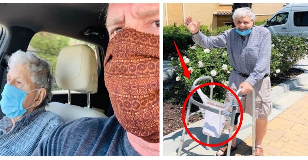 Ayuda a un abuelito que luchaba por llegar al supermercado pensando que necesitaba algo esencial Ayuda a un abuelito que luchaba por llegar al supermercado pensando que necesitaba algo esencial