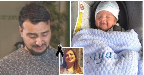 Habla el esposo de la mujer que murió por COVID-19 en el hospital tras dar a luz a su bebé