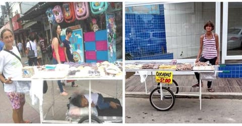 La súplica de 2 madres que necesitan vender sus productos en la calle para sobrevivir