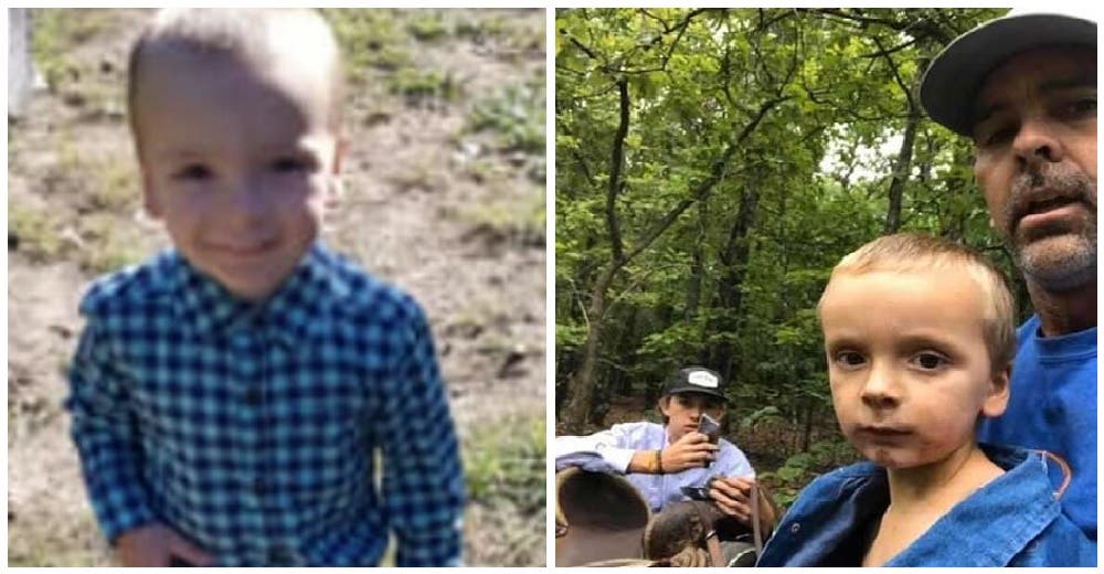 Hallan al niño de 2 años que desapareció en una zona boscosa cerca de su vivienda Hallan al niño de 2 años que desapareció en una zona boscosa cerca de su vivienda