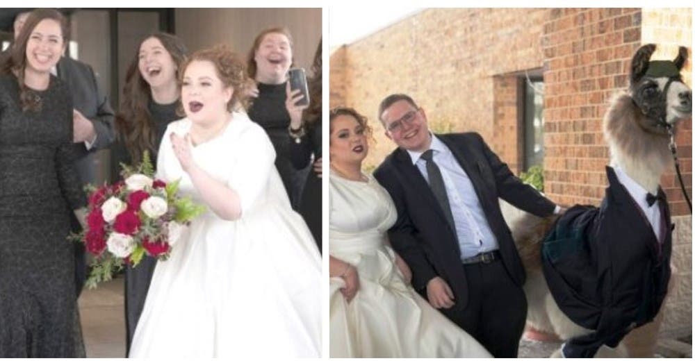 La novia se queda en shock cuando ve a la invitada que llevó su hermano para arruinarle la boda