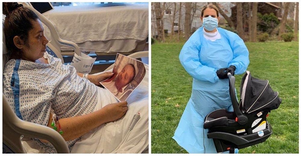 Los padres de su alumno luchan contra el COVID-19 y ella queda a cargo de su bebé recién nacido Los padres de su alumno luchan contra el COVID-19 y ella queda a cargo de su bebé recién nacido