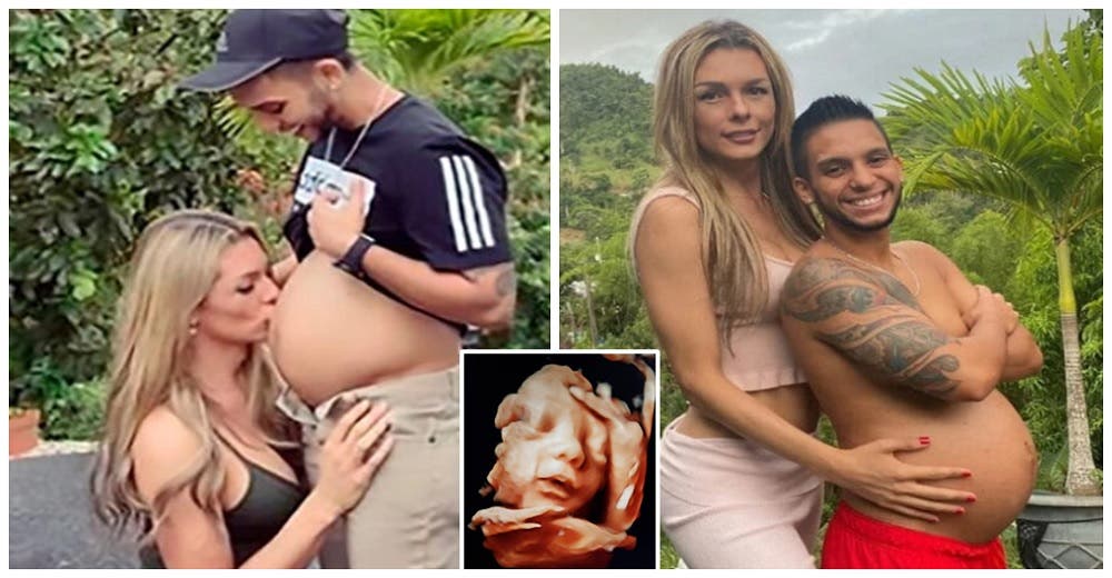 «Esteban casi se puso de parto» – Bloguera trans y su marido embarazado esperan su primer bebé