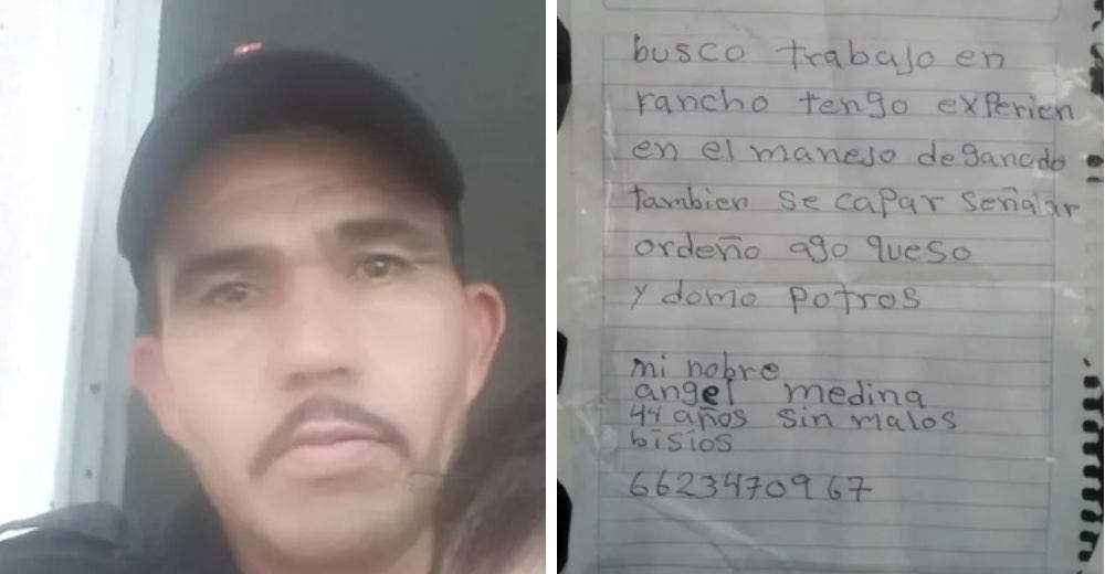 Hombre desempleado escribe su currículo a mano llorando y recibe decenas de ofertas de inmediato Hombre desempleado escribe su currículo a mano llorando y recibe decenas de ofertas de inmediato