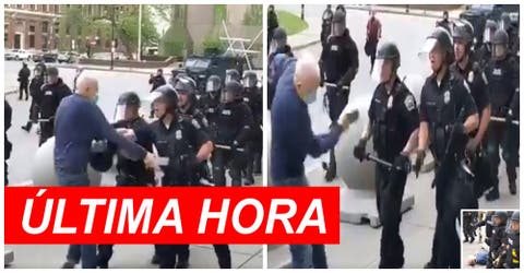 Policías reaccionan violentamente contra un hombre de 75 años dejándolo grave en el hospital