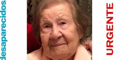 La Policía pide ayuda urgente para localizar a una anciana de 92 años, desaparecida hace 6 días