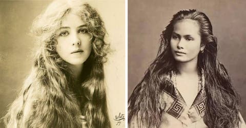 Las fotografías virales que muestran lo hermosas que eran las mujeres de hace 100 años