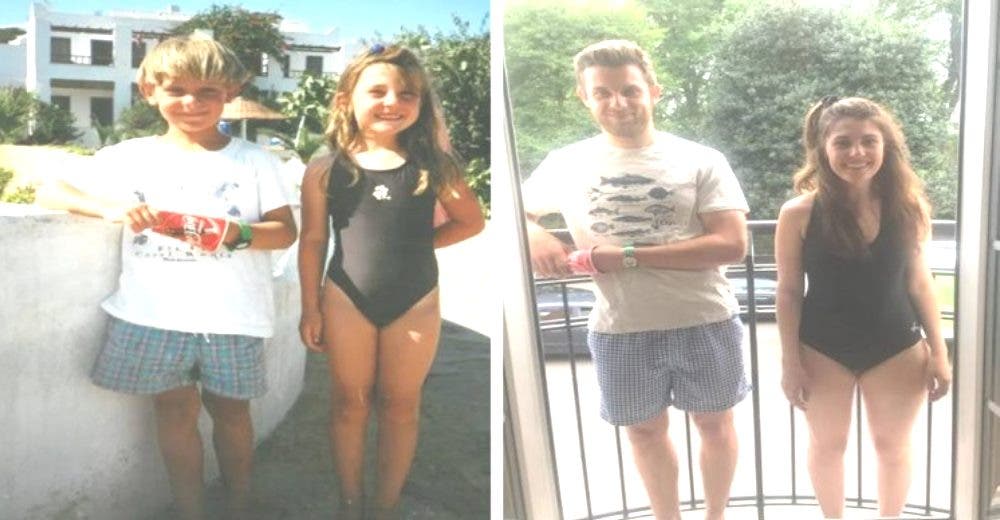 Gracias a una foto antigua una pareja de recién casados descubre todo sobre su pasado Gracias a una foto antigua una pareja de recién casados descubre todo sobre su pasado