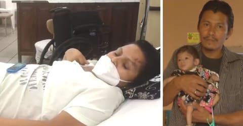 Piden ayuda para la bebé que nació enferma por la mala atención que recibió su madre con cáncer