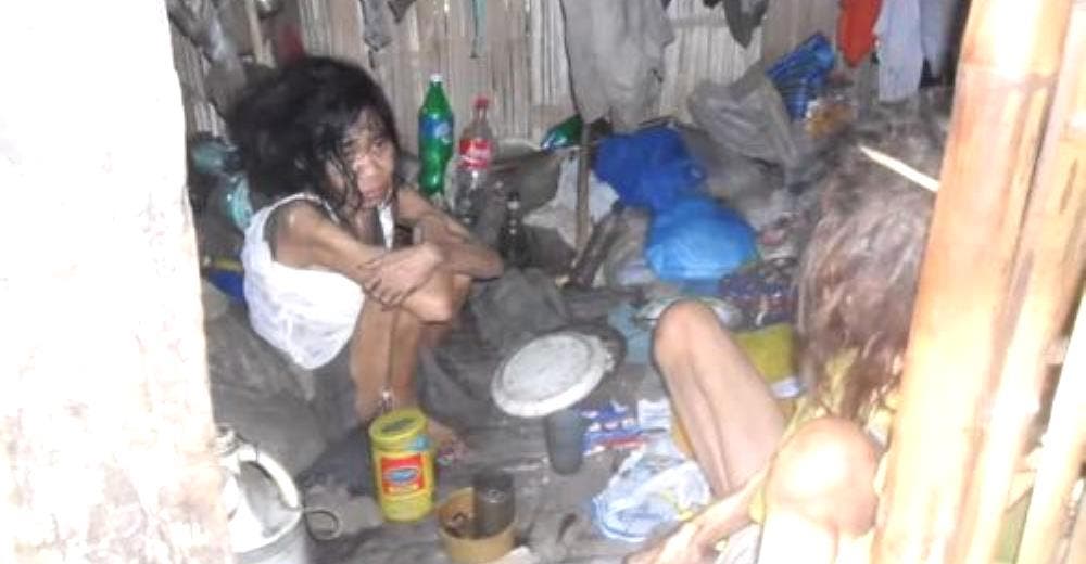 Salvan al abuelito que sobrevivía en una precaria choza con su hija discapacitada Salvan al abuelito que sobrevivía en una precaria choza con su hija discapacitada