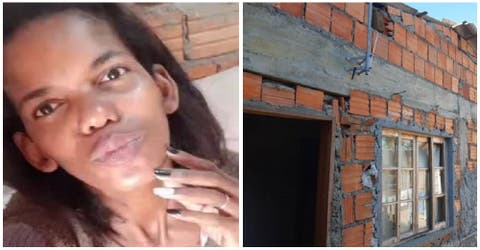 Se hace viral en TikTok y sus seguidores la ayudan a construir su vivienda