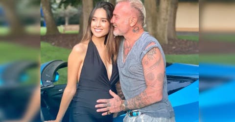 Gianluca Vacchi y Sharon Fonseca revelan el género de su bebé usando un helicóptero