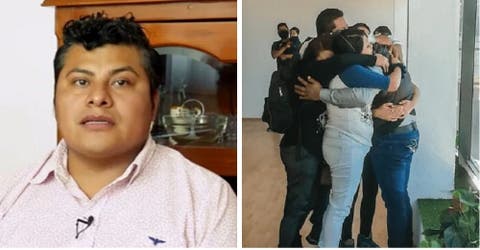 Se reencuentra con su familia 3 décadas después de quedarse en la calle a los 6 años