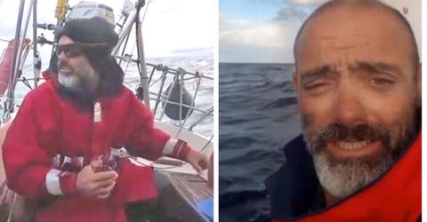 Navega durante 85 día en un velero cruzando el océano para volver a ver a sus padres