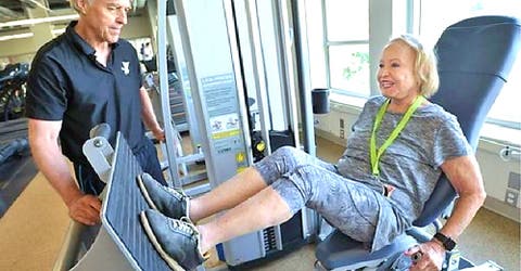 «Envejecer no está mal» – A los 104 años hace un exhaustivo entrenamiento en el gimnasio