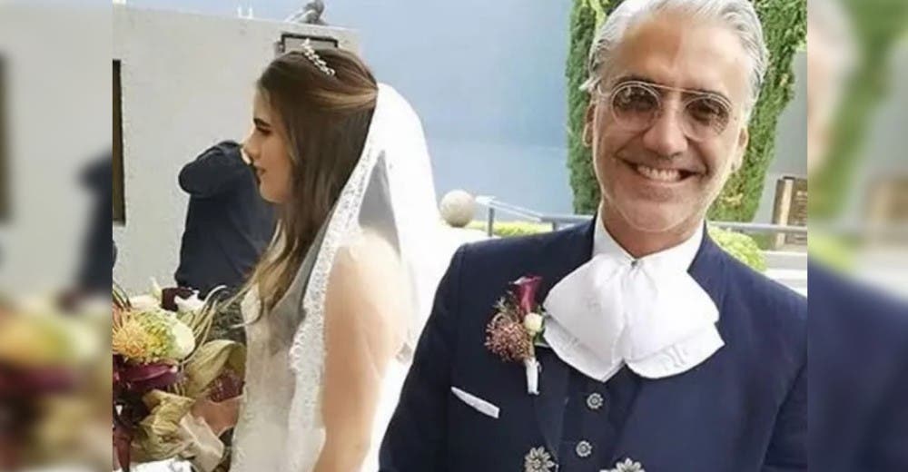 Se casa la hija de 22 años de Alejandro Fernández en una celebración muy criticada