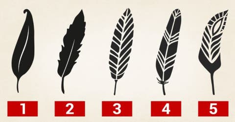 La pluma que elijas entre las 5 opciones muestra los aspectos más ocultos de tu personalidad