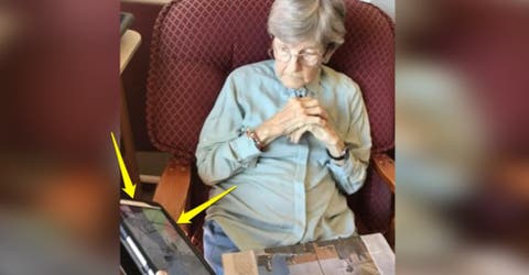 A los 90 años y tras perder su hogar le enseñan imágenes que le devuelven la esperanza