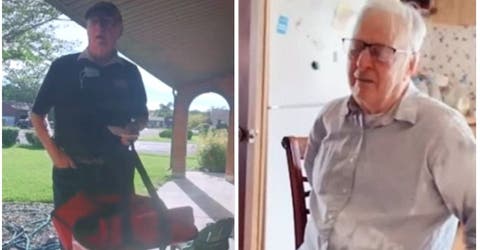Un repartidor de pizza de 89 años rompe en llanto al recibir 12 mil dólares de propina