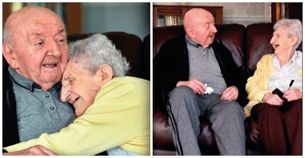 Mamá de 98 años se muda a una residencia de ancianos para cuidar a su hijo de 80