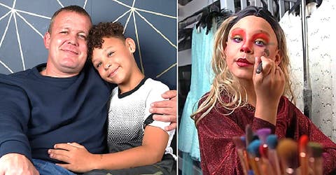 Se negaba a aceptar que su hijo de 11 años se maquillara y termina muy arrepentido