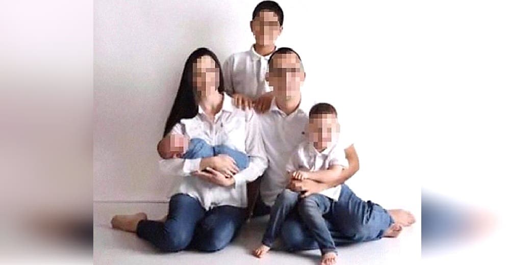 Acude a las redes para pedir que alguien elimine a su hijastro de sus fotos familiares