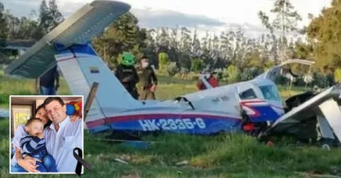 «Lloraba y gritaba»- Salva al bebé que sobrevivió al accidente aéreo donde murieron sus padres