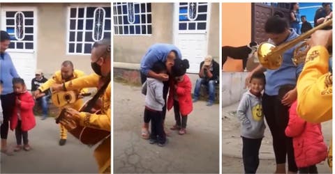 Un niño le dedica una serenata a su mamá y le paga a los mariachis con centavos y 2 canicas
