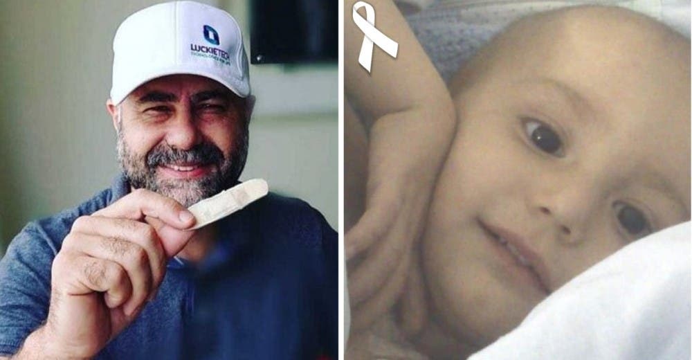 Ve morir a su hijo de cáncer y crea un dispositivo para salvar la vida de otros niños