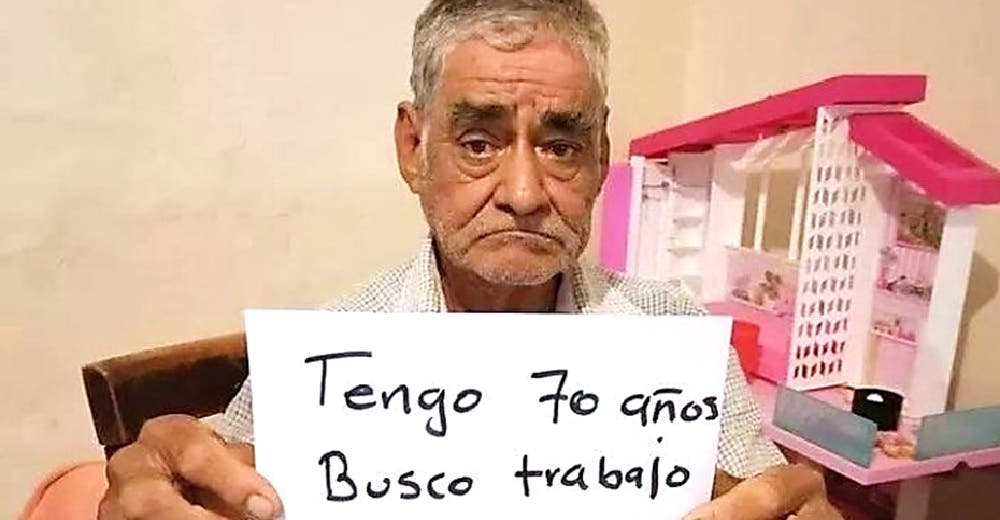 «Soy muy responsable, honesto y serio» – Un abuelito de 70 años suplica ayuda para sobrevivir