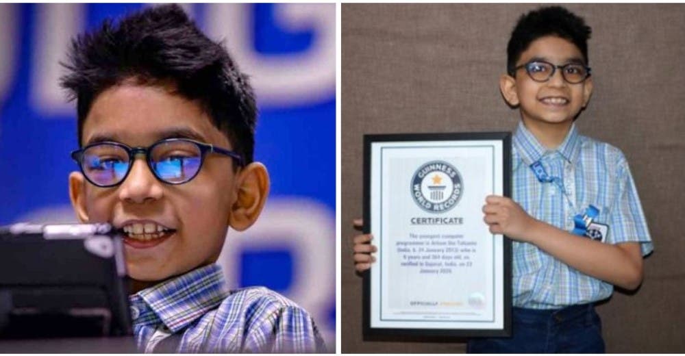 A los 6 años se une al Libro Guinness como el programador más joven del mundo A los 6 años se une al Libro Guinness como el programador más joven del mundo