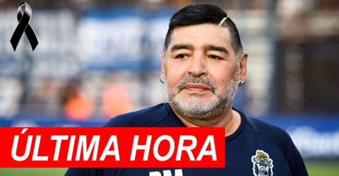 Muere el futbolista Diego Armando Maradona a los 60 años en su domicilio