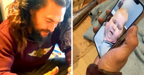 Jason Momoa llama a un niño fanático de Aquaman que lucha contra un tumor cerebral