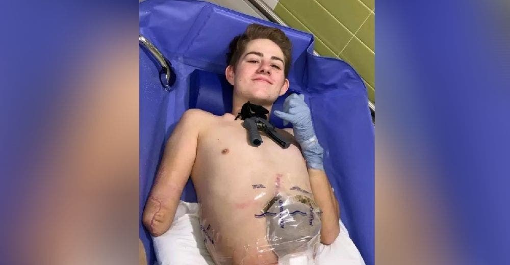 Tras un accidente laboral debe elegir entre perder la mitad de su cuerpo o sobrevivir Tras un accidente laboral debe elegir entre perder la mitad de su cuerpo o sobrevivir