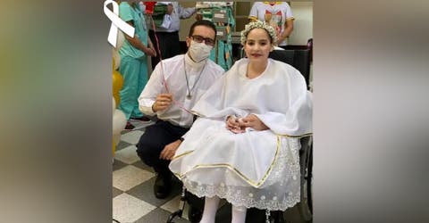 Muere la niña de 10 años cuyo mayor sueño en el hospital era hacer la Primera Comunión