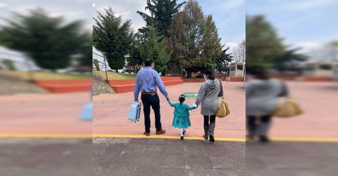 «Así es como se ve la adopción» – Una niña salta de alegría celebrando que tiene una familia