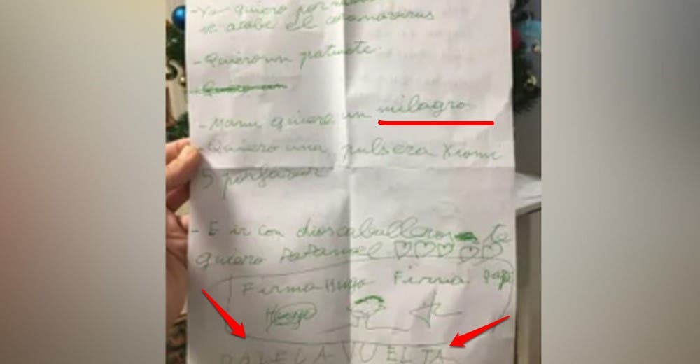 Un angustiado niño de 8 años le advierte a Papá Noel que tenga mucho cuidado al entrar a su casa Un angustiado niño de 8 años le advierte a Papá Noel que tenga mucho cuidado al entrar a su casa